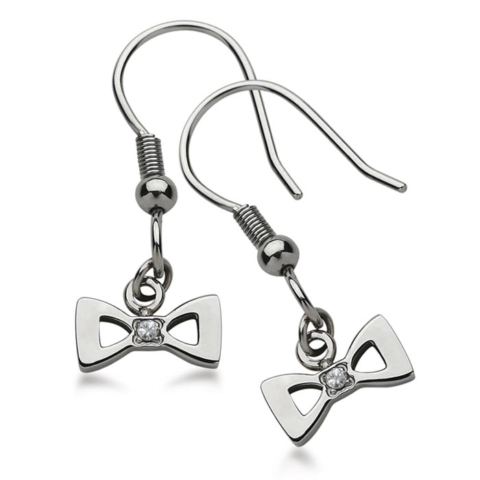 Le Petit Prince Bow Tie Earrings(a pair)